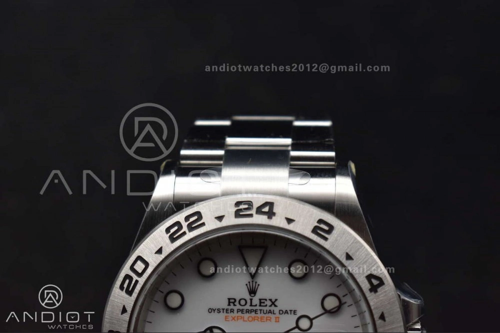 Explorer II 42mm 226570 904L SS Clean 1:1 Best Edition White Dial on Bracelet DD3285 CHS