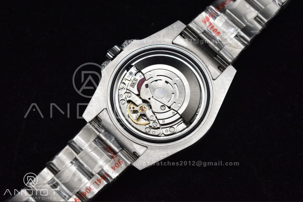 GMT 40mm Full Diamonds SS AMGF Best Edition Diamond Dial On Bracelet On VR3186