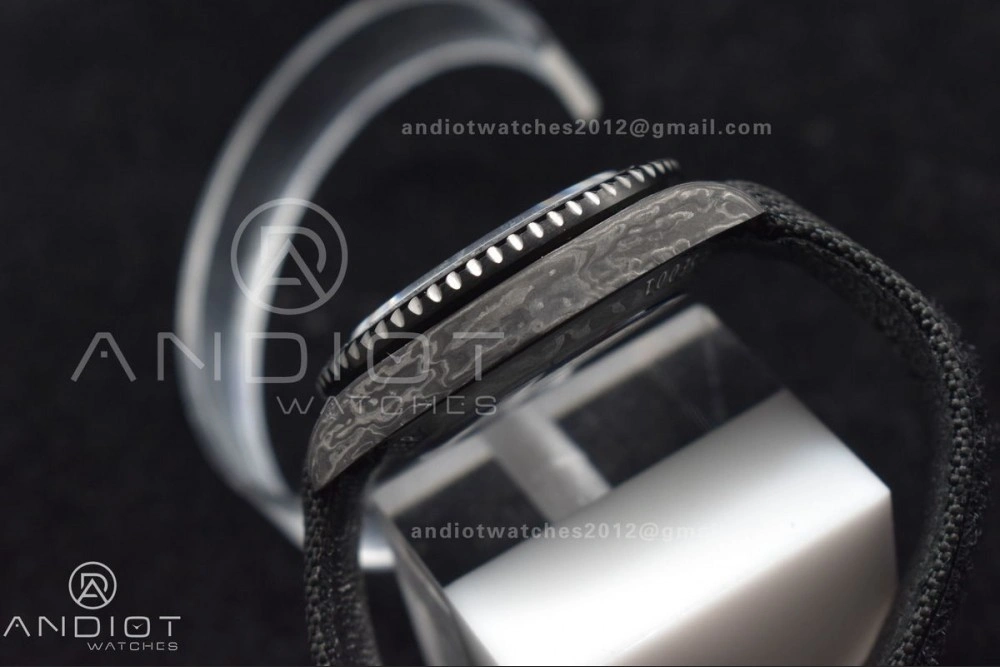 GMT DIW Carbon OMF Best Edition All Black Black Dial on Black Nylon Strap SA3186 CHS