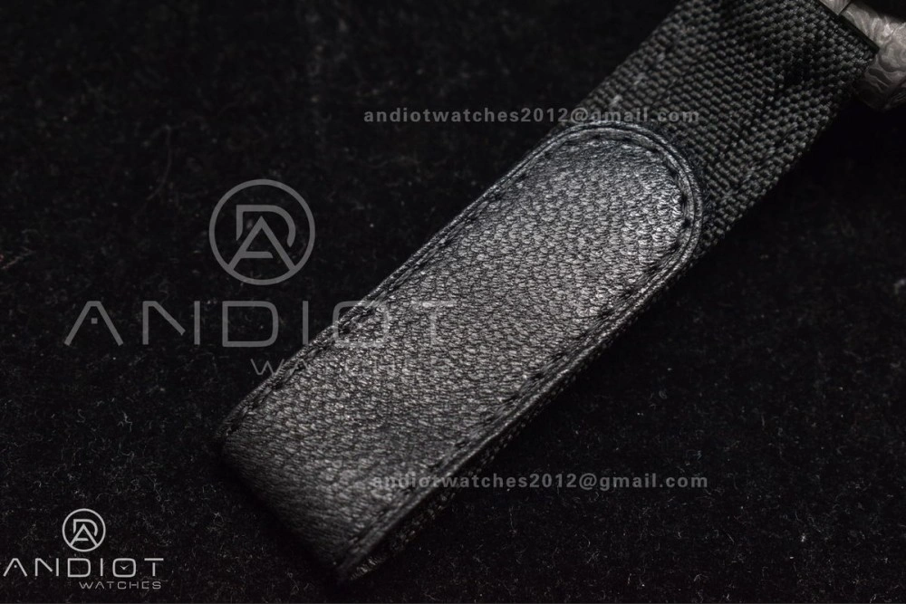 GMT DIW Carbon OMF Best Edition All Black Black Dial on Black Nylon Strap SA3186 CHS