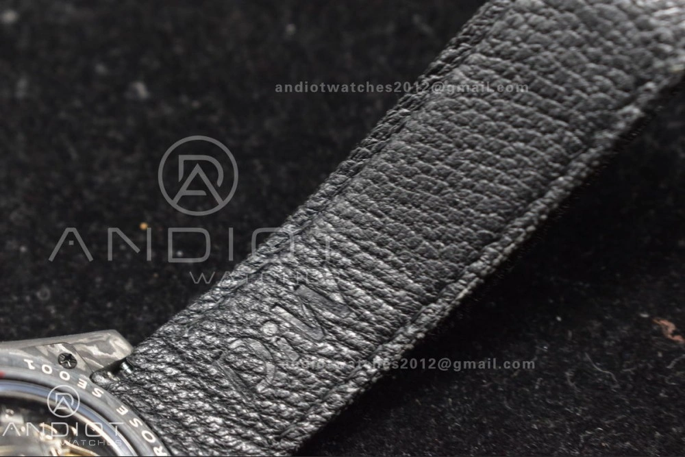 GMT DIW Carbon OMF Best Edition All Black Black Dial on Black Nylon Strap SA3186 CHS