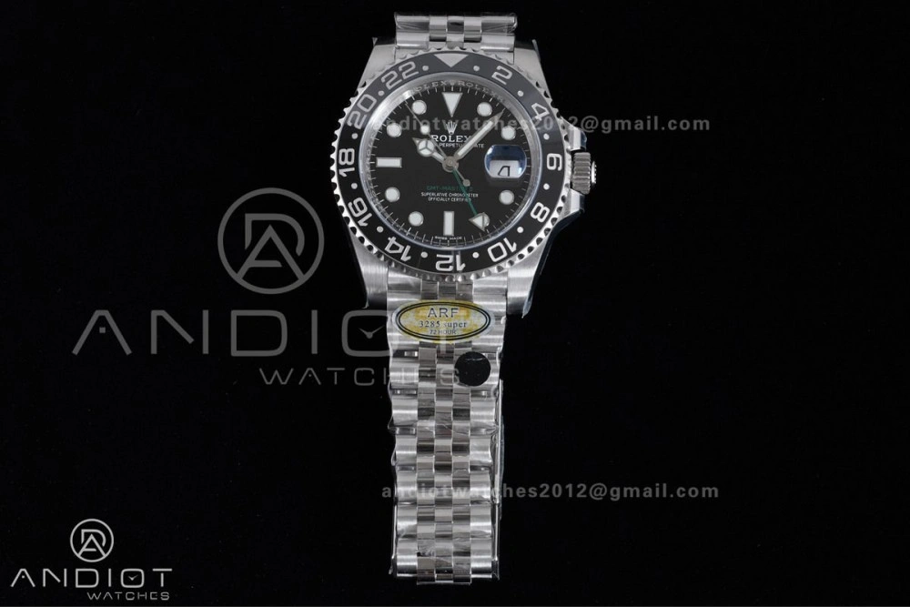 GMT Master II 116710 LN 904L SS ARF 1:1 Best Edition on Jubilee Bracelet New SH3285 V2