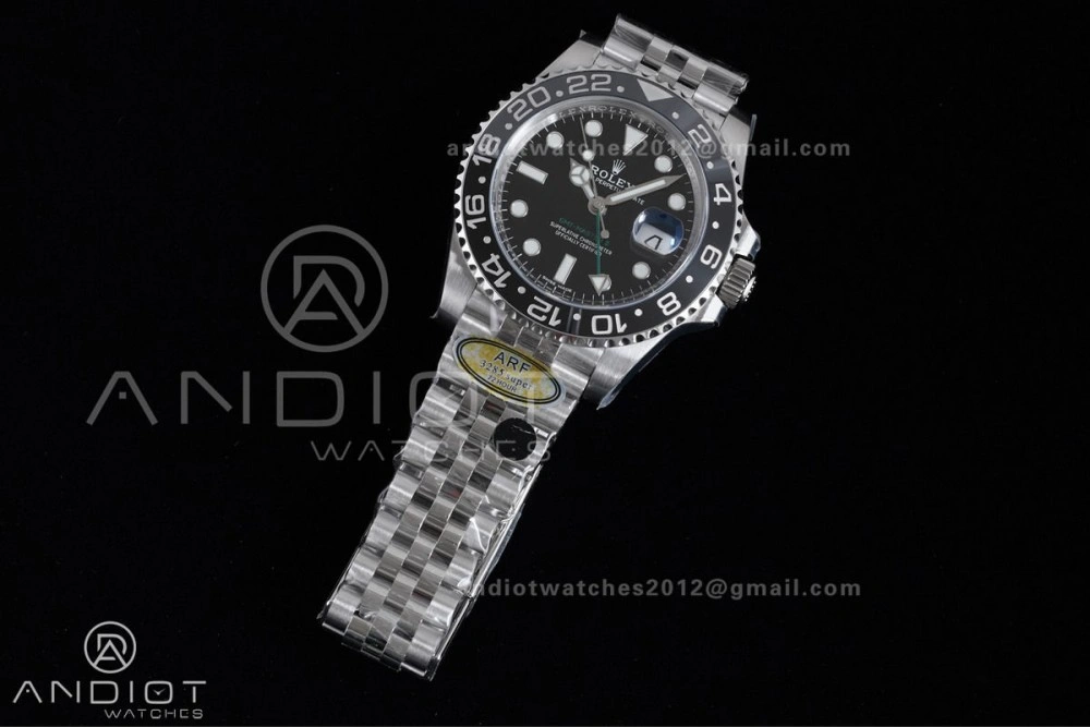 GMT Master II 116710 LN 904L SS ARF 1:1 Best Edition on Jubilee Bracelet New SH3285 V2