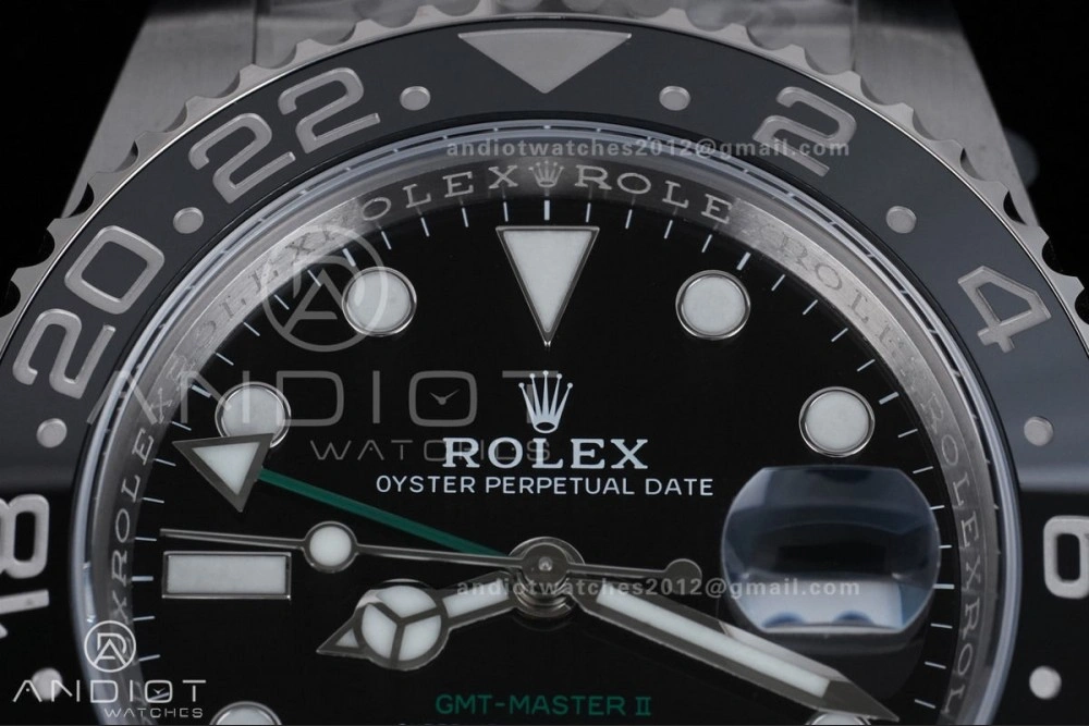GMT Master II 116710 LN 904L SS ARF 1:1 Best Edition on Oyster Bracelet SH3285 V2