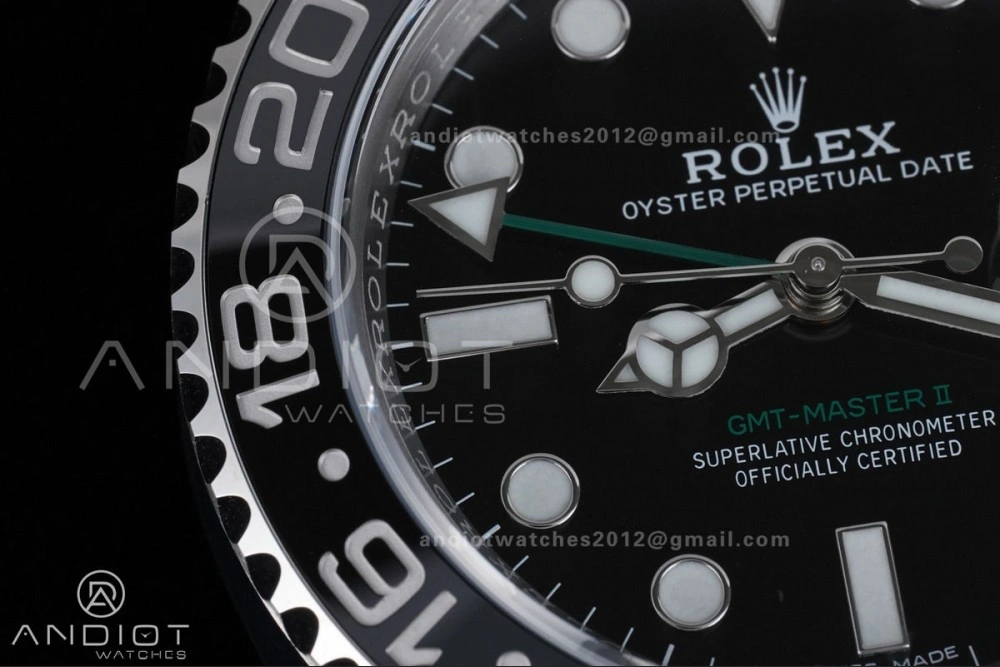 GMT Master II 116710 LN 904L SS ARF 1:1 Best Edition on Oyster Bracelet SH3285 V2