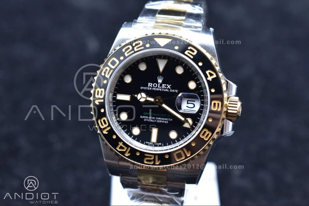 GMT-Master II 116713 Two Tone SS YG 904L Steel Clean 1:1 Best Edition VR3186