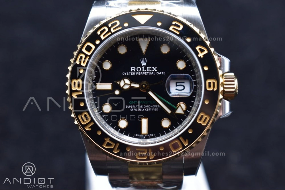 GMT-Master II 116713 Two Tone SS YG 904L Steel Clean 1:1 Best Edition VR3186