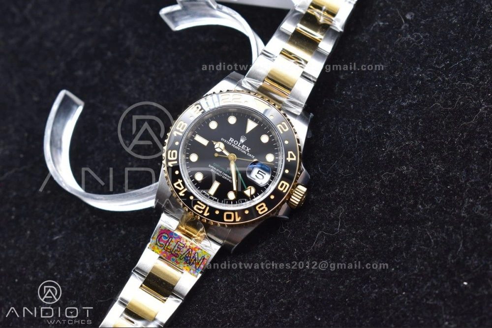 GMT-Master II 116713 Two Tone SS YG 904L Steel Clean 1:1 Best Edition VR3186