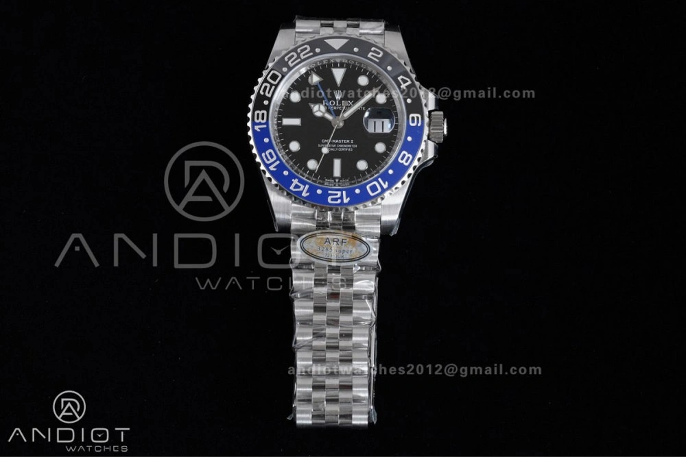 GMT Master II 126710 BLNR 904L SS ARF Batgirl 1:1 Best Edition New SH3285 On Jubilee Bracelet V2