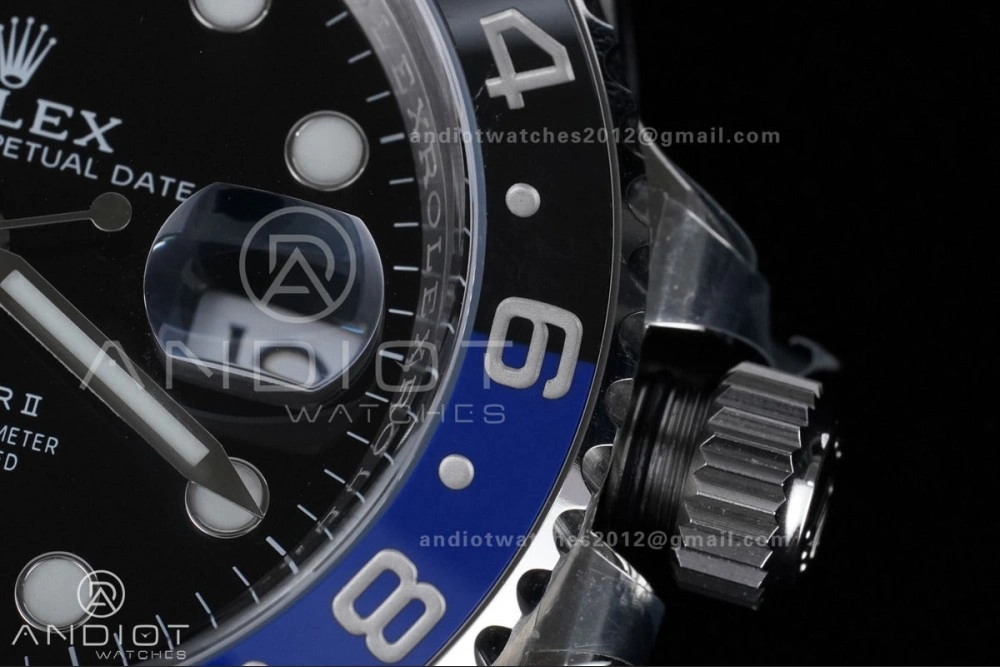 GMT Master II 126710 BLNR 904L SS ARF Batgirl 1:1 Best Edition New SH3285 On Jubilee Bracelet V2