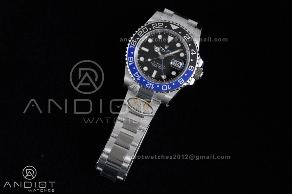 GMT Master II 126710 BLNR 904L SS ARF Batman 1:1 Best Edition New SH3285 On Oyster Bracelet V2