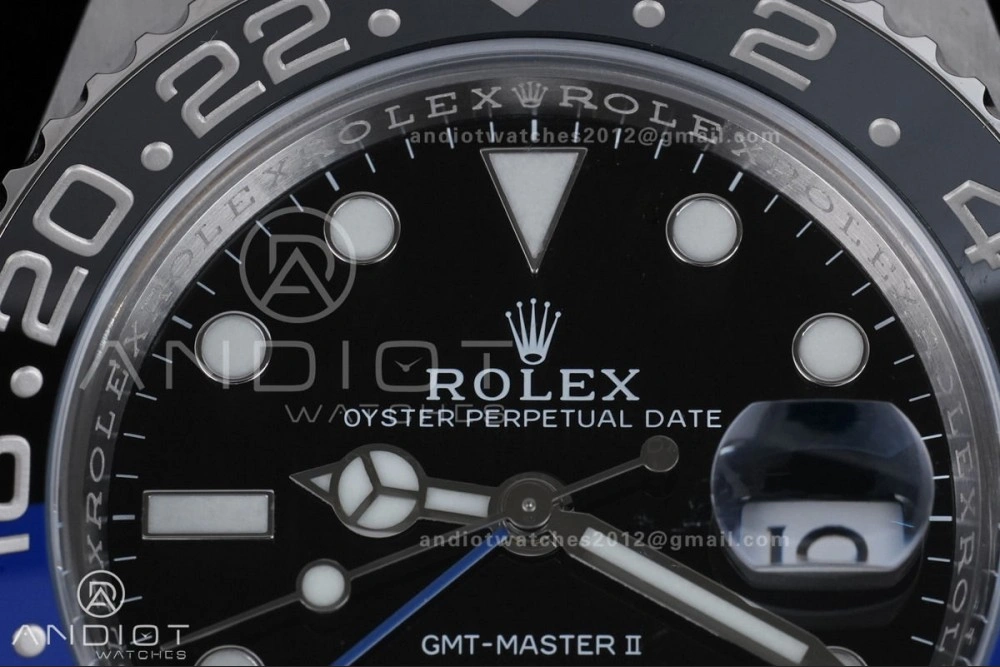 GMT Master II 126710 BLNR 904L SS ARF Batman 1:1 Best Edition New SH3285 On Oyster Bracelet V2