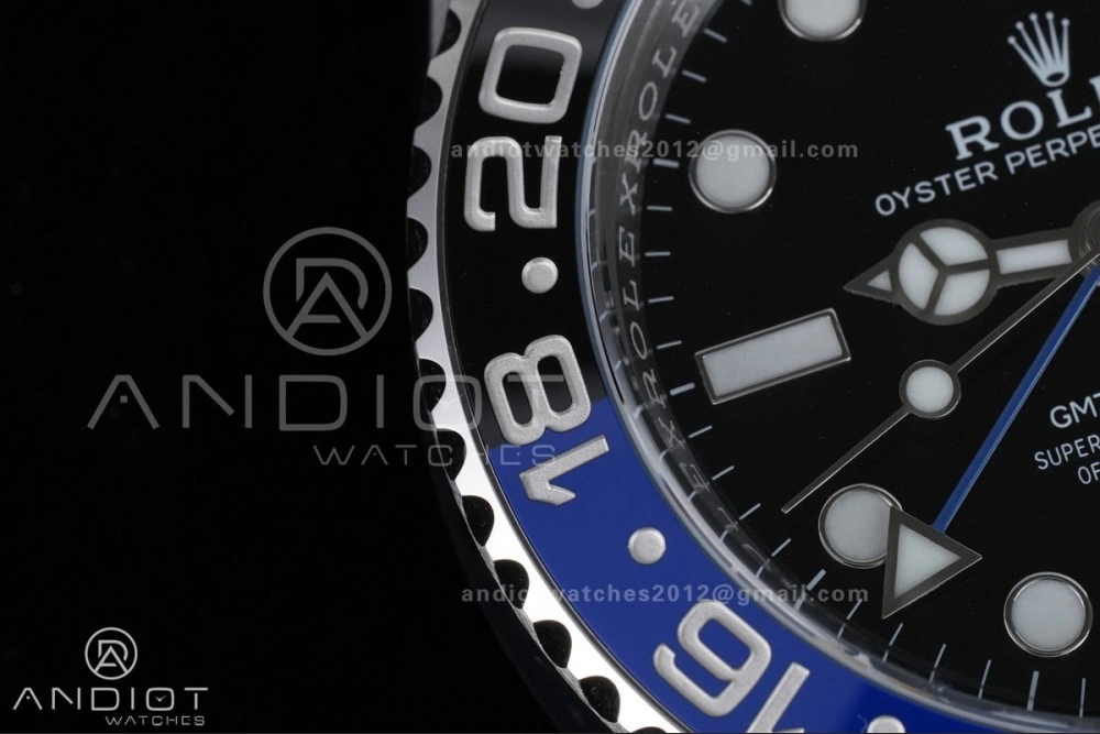 GMT Master II 126710 BLNR 904L SS ARF Batman 1:1 Best Edition New SH3285 On Oyster Bracelet V2