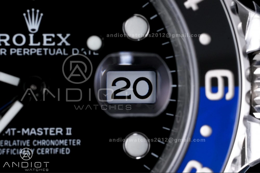 GMT-Master II 126710 BLNR 904L Steel VSF 1:1 Batgirl Best Edition on Jubilee Bracelet DD3285 V3