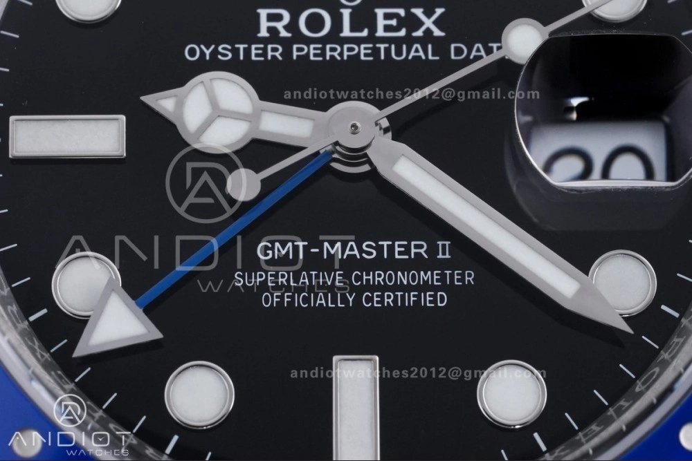 GMT-Master II 126710 BLNR 904L Steel VSF 1:1 Batgirl Best Edition on Jubilee Bracelet DD3285 V3