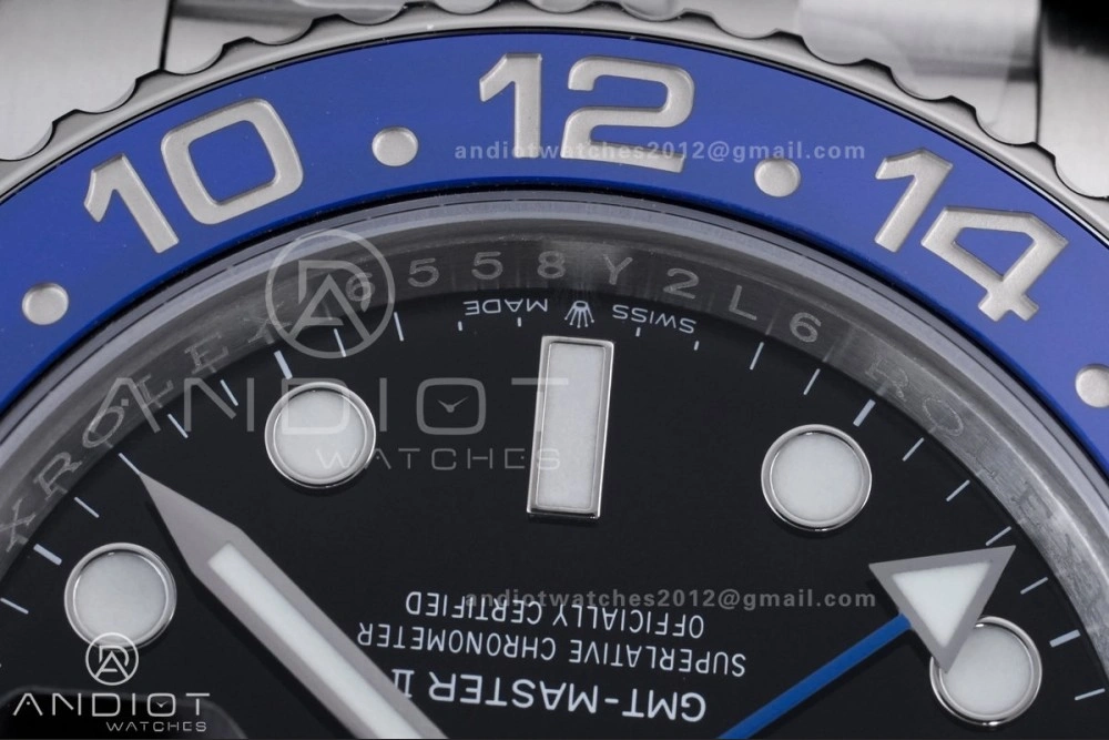 GMT-Master II 126710 BLNR 904L Steel VSF 1:1 Batgirl Best Edition on Jubilee Bracelet DD3285 V3