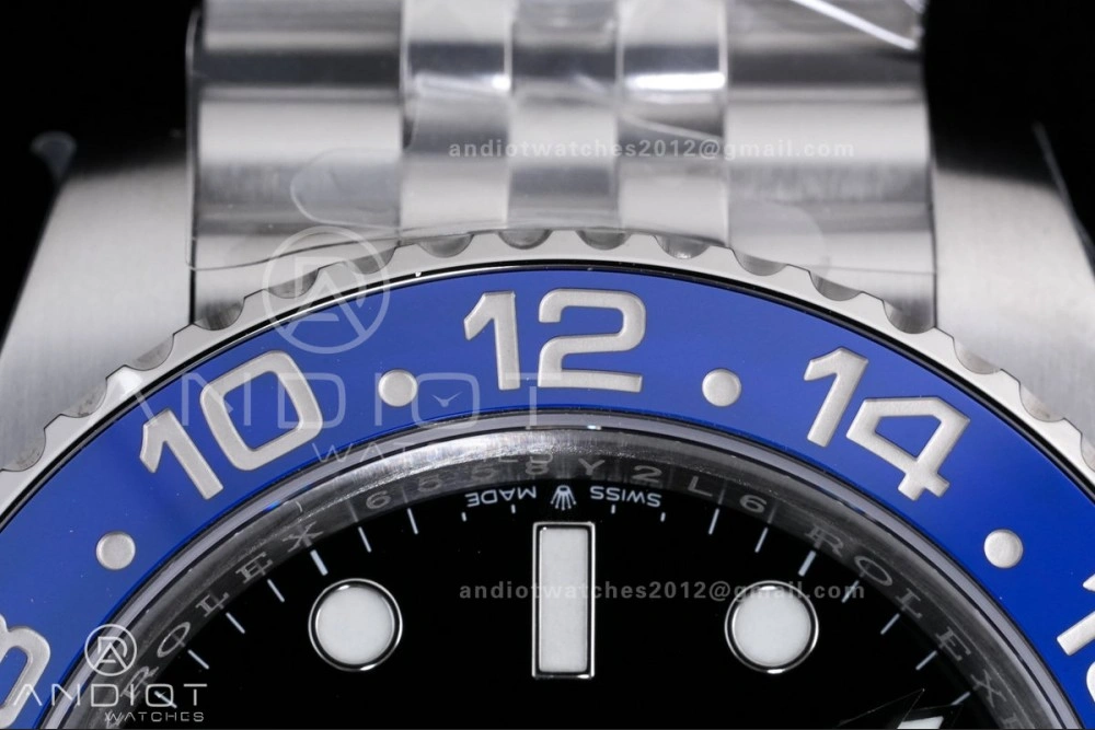 GMT-Master II 126710 BLNR 904L Steel VSF 1:1 Batgirl Best Edition on Jubilee Bracelet DD3285 V3