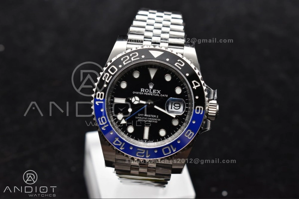 GMT-Master II 126710 BLNR Blue Black Ceramic Clean Factory Best Edition on Jubilee Bracelet DD3285 CHS