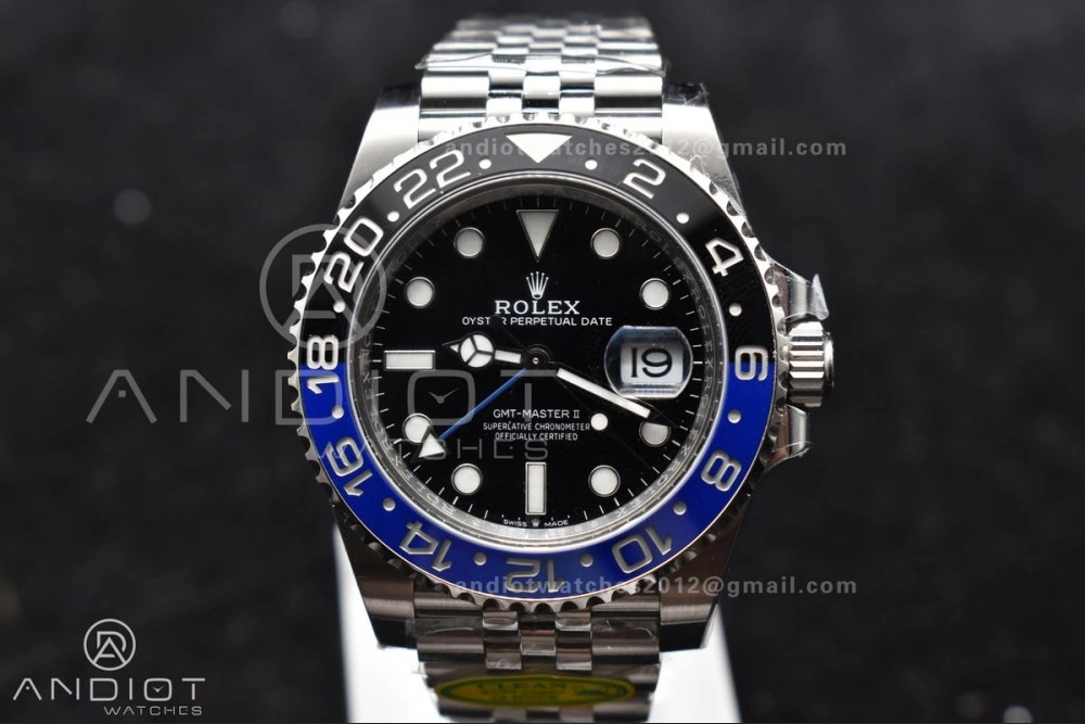 GMT-Master II 126710 BLNR Blue Black Ceramic Clean Factory Best Edition on Jubilee Bracelet DD3285 CHS