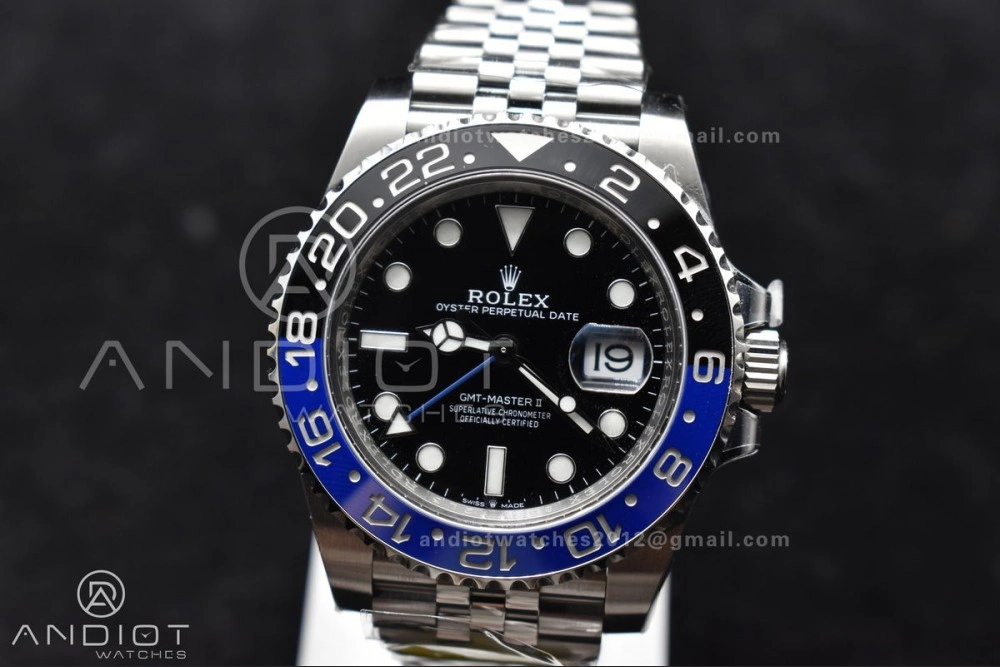 GMT-Master II 126710 BLNR Blue Black Ceramic Clean Factory Best Edition on Jubilee Bracelet DD3285 CHS