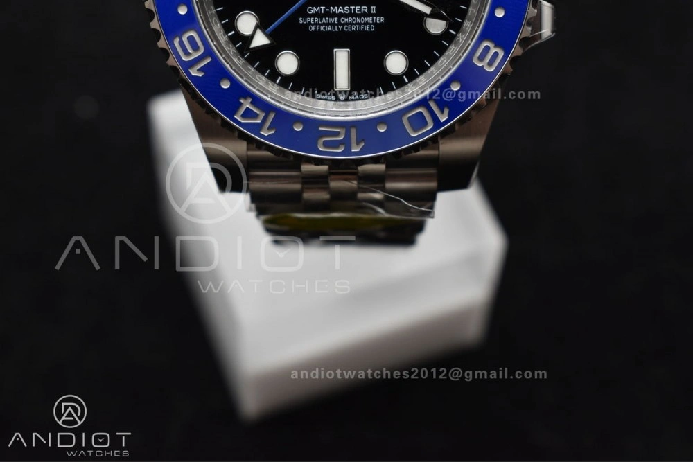 GMT-Master II 126710 BLNR Blue Black Ceramic Clean Factory Best Edition on Jubilee Bracelet DD3285 CHS