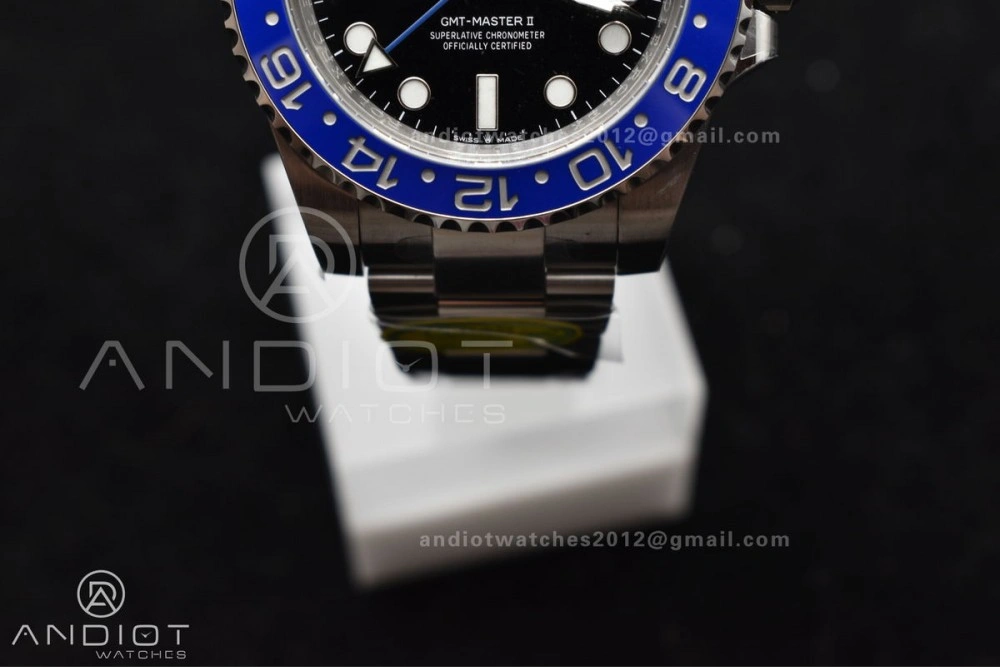 GMT-Master II 126710 BLNR Blue Black Ceramic Clean Factory Best Edition on Oyster Bracelet DD3285 CHS