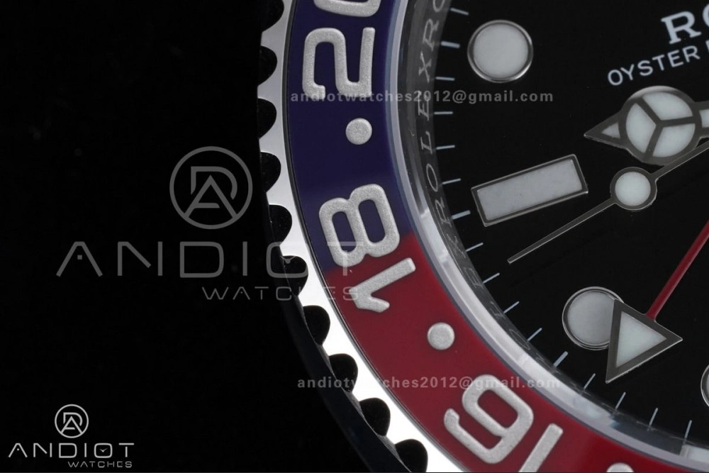 GMT Master II 126710 BLRO 904L SS ARF Pepsi 1:1 Best Edition On Oyster Bracelet New SH3285 (UV Bezel Upgraded) V3