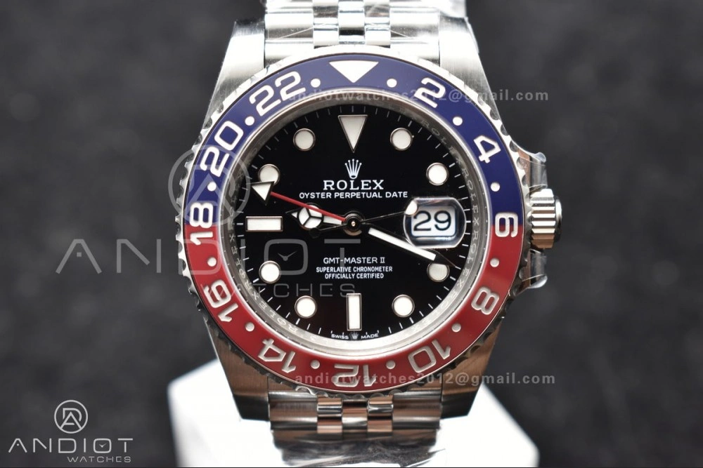 GMT-Master II 126710 BLRO Blue Red Ceramic Clean Factory Best Edition On Jubilee Bracelet DD3285 CHS V3 With Newest UV Bezel