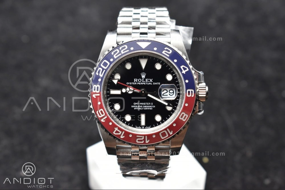 GMT-Master II 126710 BLRO Blue Red Ceramic Clean Factory Best Edition On Jubilee Bracelet DD3285 CHS V3 With Newest UV Bezel
