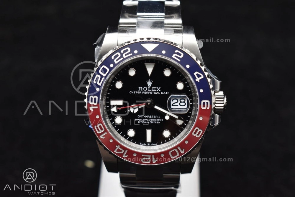 GMT-Master II 126710 BLRO Blue Red Ceramic Clean Factory Best Edition On Oyster Bracelet DD3285 CHS V3 With Newest UV Bezel