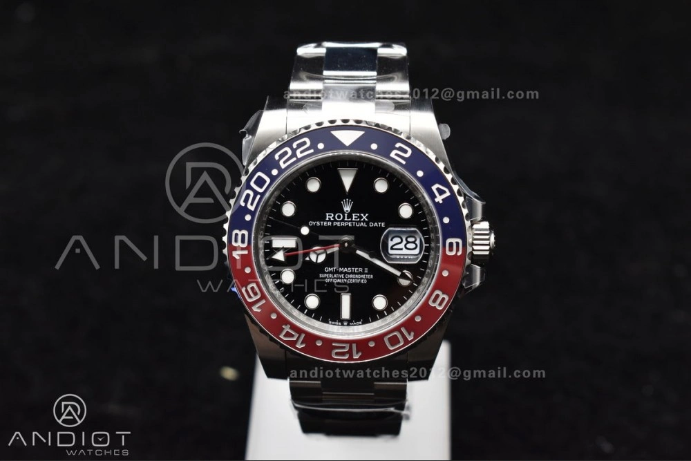 GMT-Master II 126710 BLRO Blue Red Ceramic Clean Factory Best Edition On Oyster Bracelet DD3285 CHS V3 With Newest UV Bezel