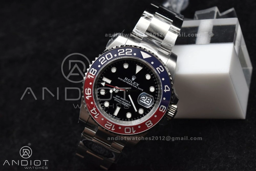 GMT-Master II 126710 BLRO Blue Red Ceramic Clean Factory Best Edition On Oyster Bracelet DD3285 CHS V3 With Newest UV Bezel