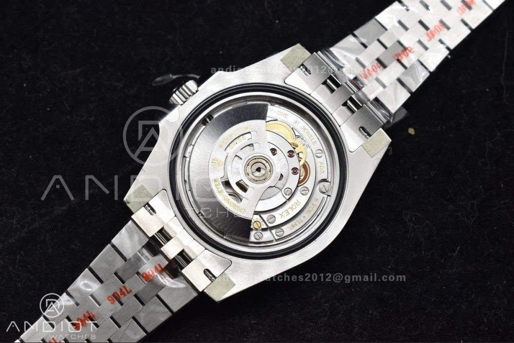 GMT-Master II 126710 GRNR Black Gray Ceramic 904L Steel Clean 1:1 Best Edition on Jubilee Strap DD3285