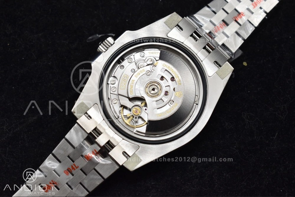GMT-Master II 126710 GRNR Black Gray Ceramic 904L Steel Clean 1:1 Best Edition on Jubilee Strap DD3285