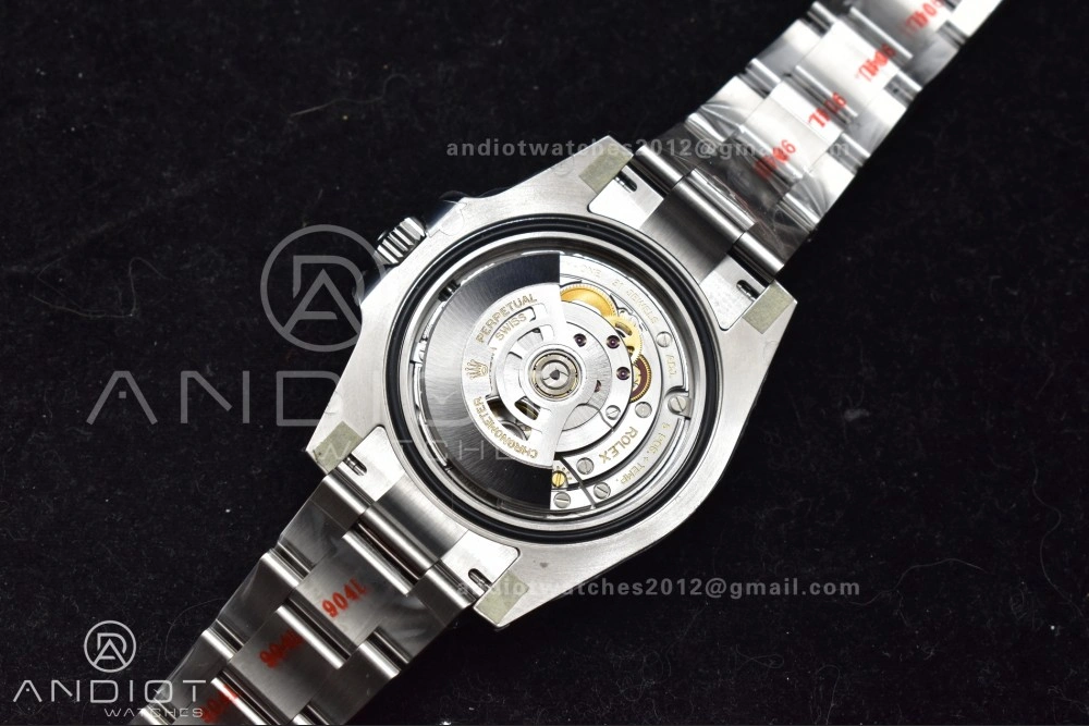 GMT-Master II 126710 GRNR Black Gray Ceramic 904L Steel Clean 1:1 Best Edition on Oyster Strap DD3285