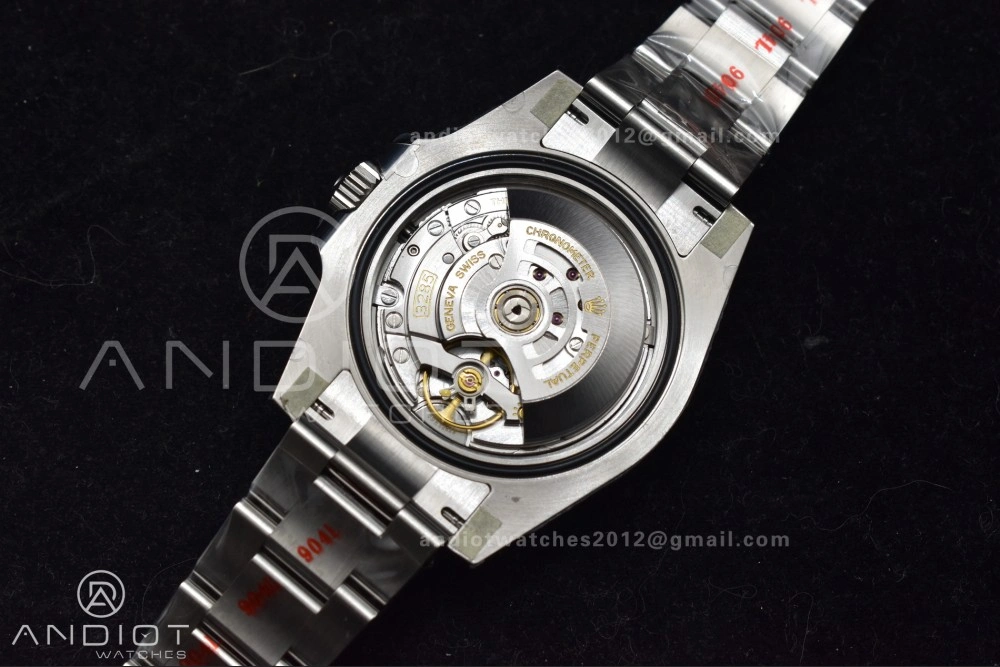 GMT-Master II 126710 GRNR Black Gray Ceramic 904L Steel Clean 1:1 Best Edition on Oyster Strap DD3285