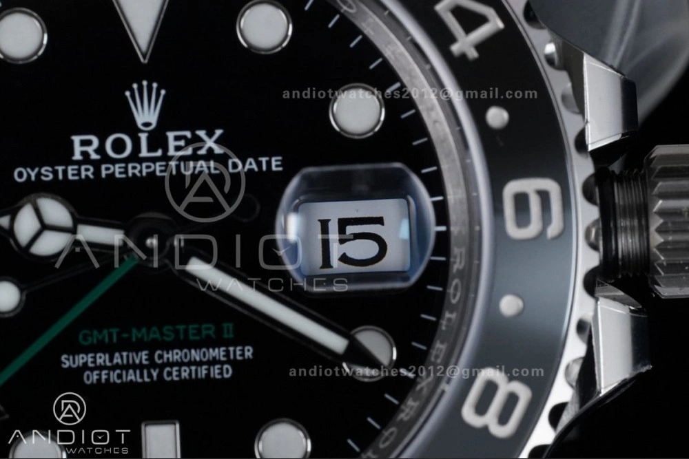 GMT-Master II 126710 GRNR Gray Black Ceramic 904L ARF Bruce Wayne 1:1 Best Edition on Jubilee Bracelet New SH3285 V2