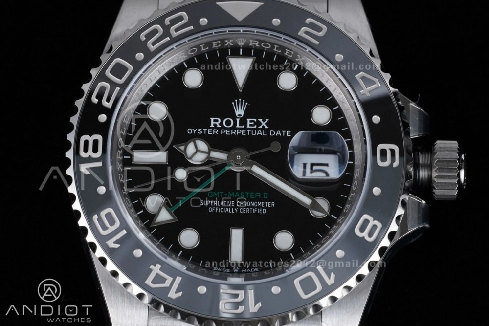 GMT-Master II 126710 GRNR Gray Black Ceramic 904L ARF Bruce Wayne 1:1 Best Edition on Oyster Bracelet New SH3285 V2