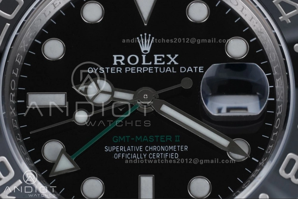 GMT-Master II 126710 GRNR Gray Black Ceramic 904L ARF Bruce Wayne 1:1 Best Edition on Oyster Bracelet New SH3285 V2