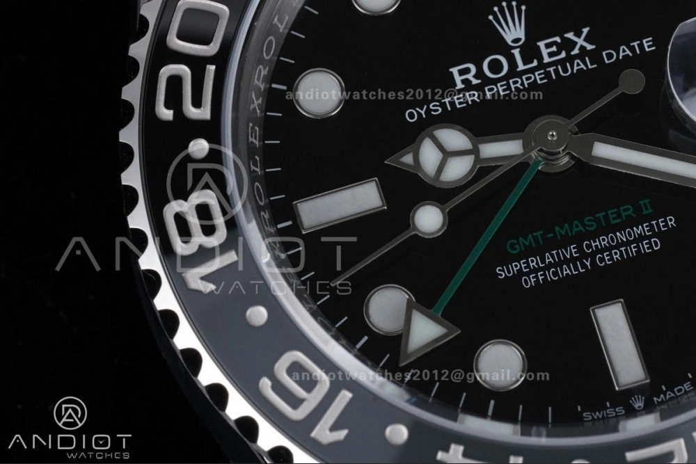 GMT-Master II 126710 GRNR Gray Black Ceramic 904L ARF Bruce Wayne 1:1 Best Edition on Oyster Bracelet New SH3285 V2