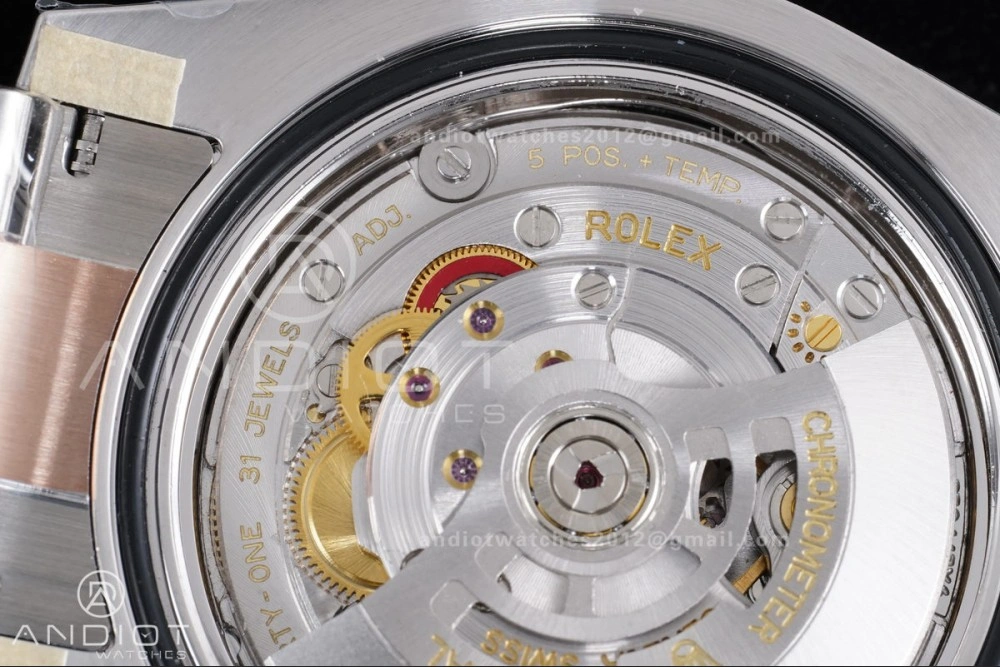 GMT Master II 126711 CHNR 904L SS ARF 1:1 Best Edition on SS RG Bracelet New SH3285 V2 (Gain Weight)