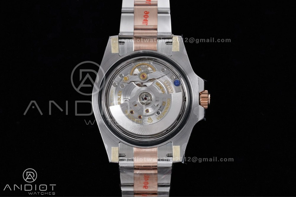 GMT Master II 126711 CHNR 904L SS ARF 1:1 Best Edition on SS RG Bracelet New SH3285 V2 (Gain Weight)
