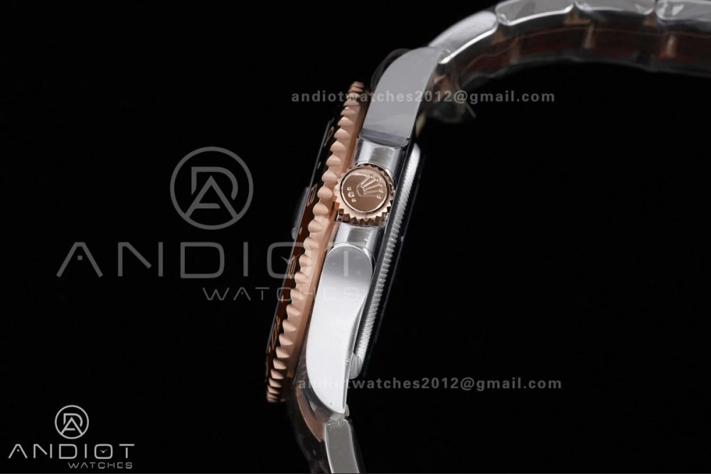 GMT Master II 126711 CHNR 904L SS ARF 1:1 Best Edition on SS RG Bracelet New SH3285 V2