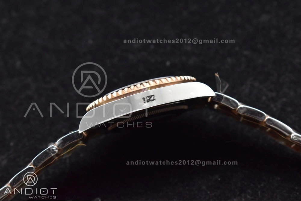 GMT-Master II 126711 CHNR Black Brown Ceramic Clean Factory Best Edition on SS RG Bracelet DD3285 CHS