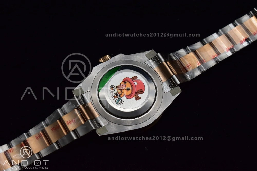 GMT-Master II 126711 CHNR Black Brown Ceramic Clean Factory Best Edition on SS RG Bracelet DD3285 CHS