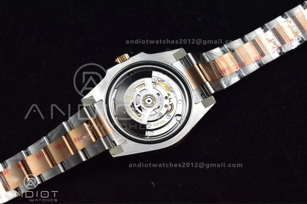 GMT-Master II 126711 CHNR Black Brown Ceramic Clean Factory Best Edition on SS RG Bracelet DD3285 CHS