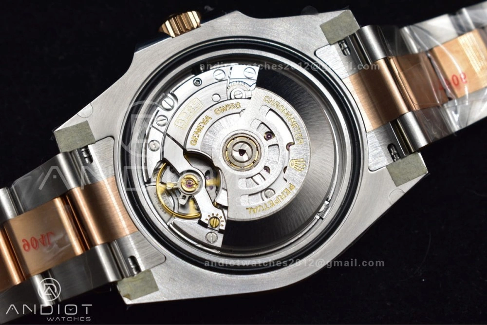 GMT-Master II 126711 CHNR Black Brown Ceramic Clean Factory Best Edition on SS RG Bracelet DD3285 CHS