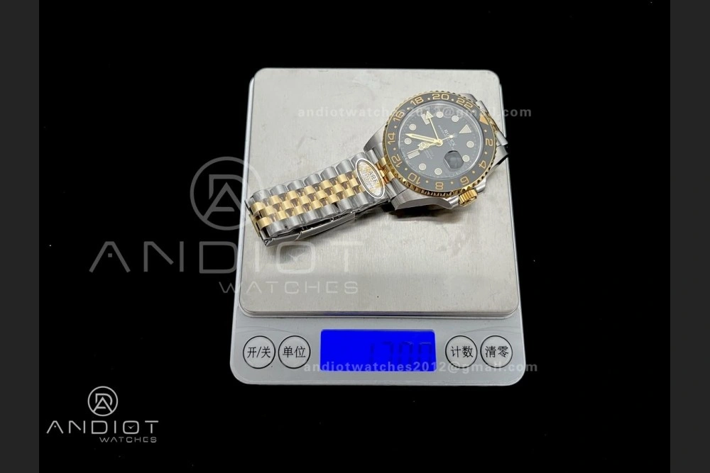 GMT-Master II 126713 GRNR ARF 1:1 Best Edition on Black Dial SS YG Bracelet Super Clone New SH3285 CHS (Gain Weight)