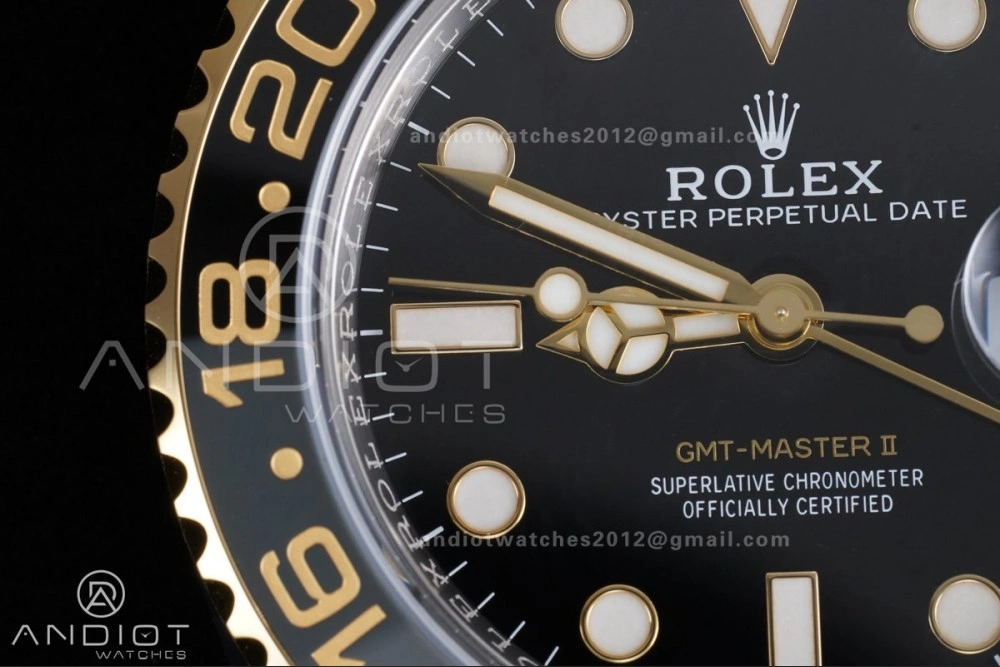 GMT-Master II 126713 GRNR ARF 1:1 Best Edition on Black Dial SS YG Bracelet Super Clone New SH3285 CHS (Gain Weight)