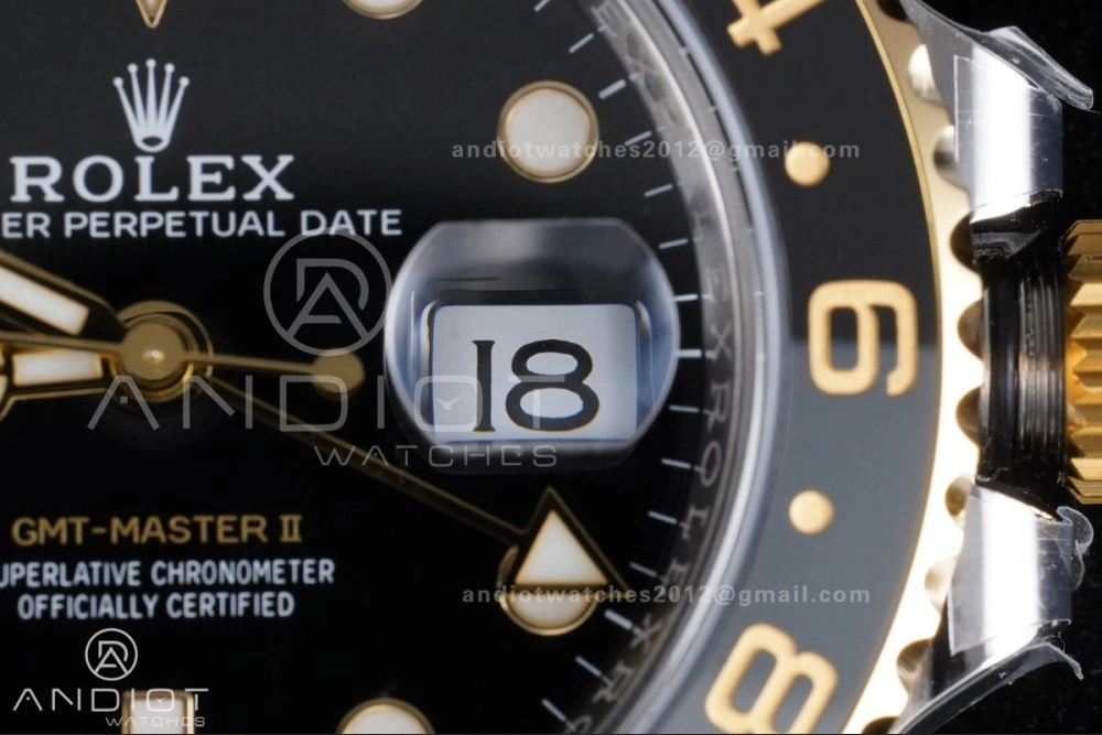 GMT-Master II 126713 GRNR ARF 1:1 Best Edition on Black Dial SS YG Bracelet Super Clone New SH3285 CHS (Gain Weight)